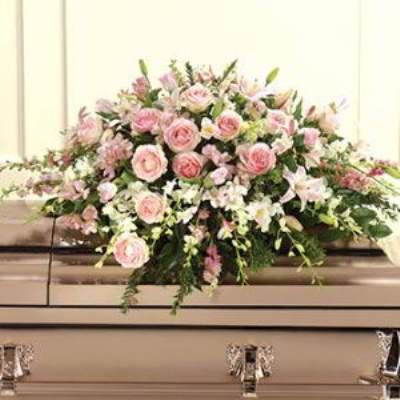 Boonton Florist | Elegant Casket Cover