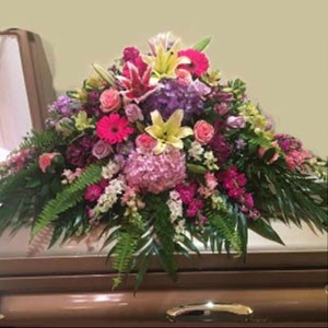 Boonton Florist | Bright Casket Spray