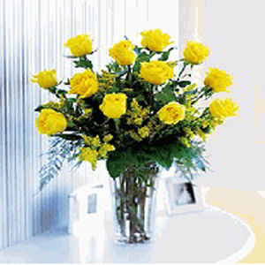 Boonton Florist | Dozen Yellow Roses