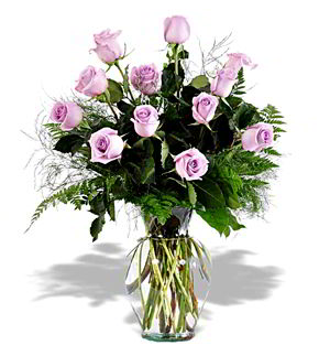 Boonton Florist | 12 Lavender Roses