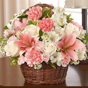 Boonton Florist | Pink Basket
