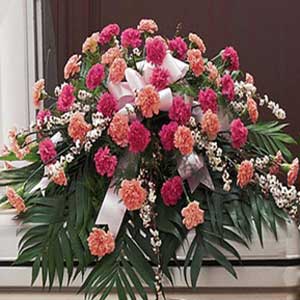 Boonton Florist | Pink Casket Cover