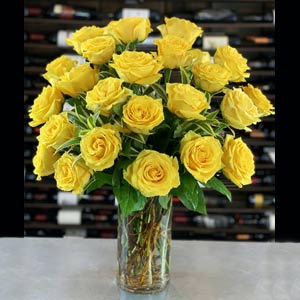 Boonton Florist | 24 Yellow Roses